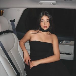 MESHKI Strapless Dress